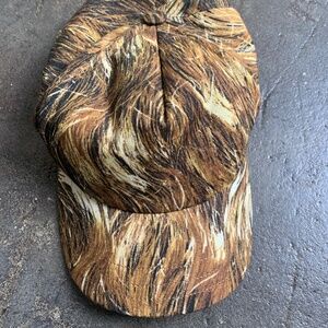 Vivienne Westwood Gold Label Unisex Hair Padded Hat w/ Leather Strap